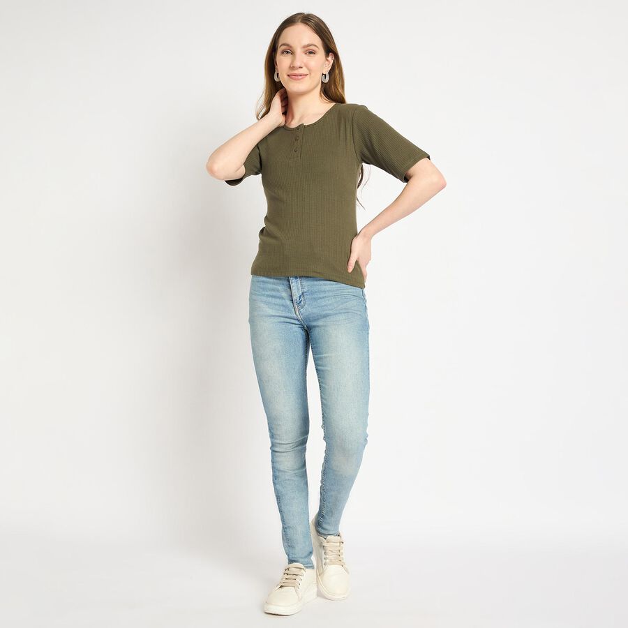 Ladies' Top , ओलिव, large image number null