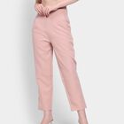 Ladies' Trousers, हल्का गुलाबी, small image number null
