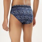 Men's 100% Cotton V-Cut Briefs, Navy Blue, small image number null