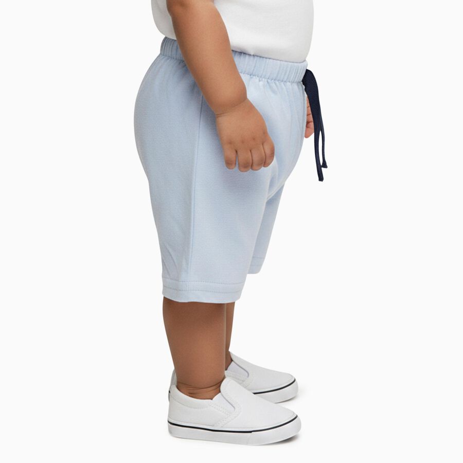 Infants' Half Pant, हल्का नीला, large image number null