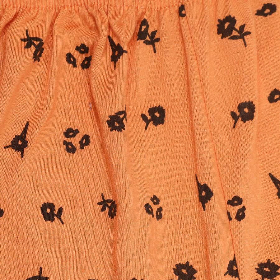 Girls' Pyjamas , पीच, large image number null