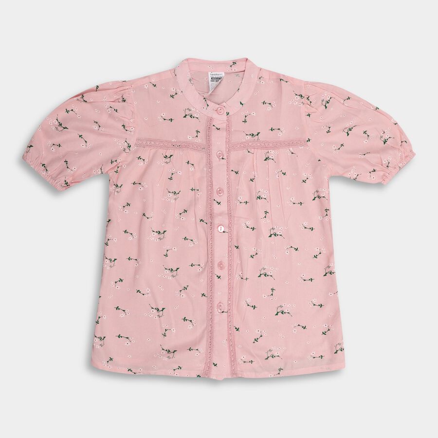 Girls' Blouse, Light Pink, large image number null