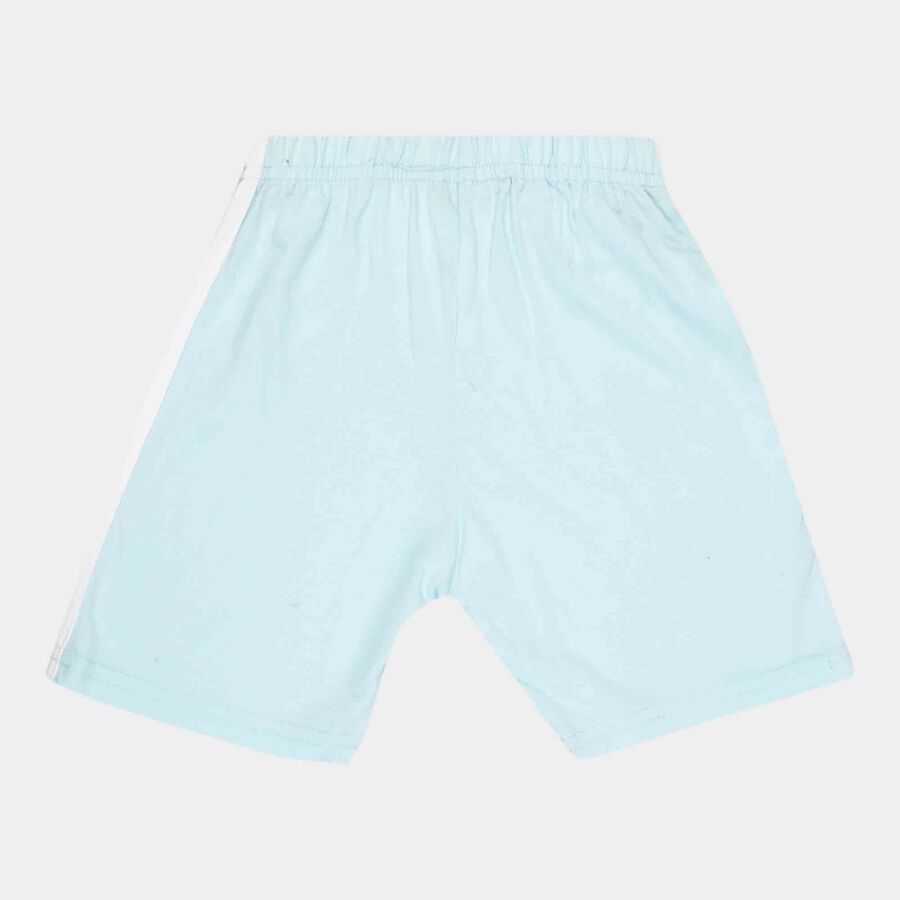 Boys Solid Bermuda, Light Blue, large image number null