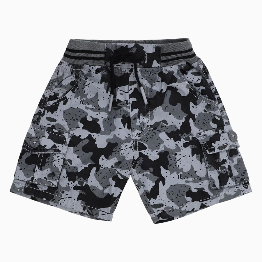 Boys' Bermuda, हल्का ग्रे, large