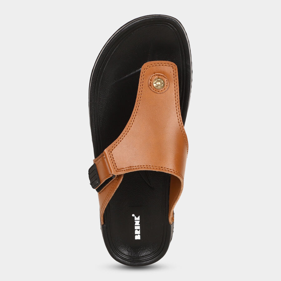 Mens' Sandal, Tan, large image number null