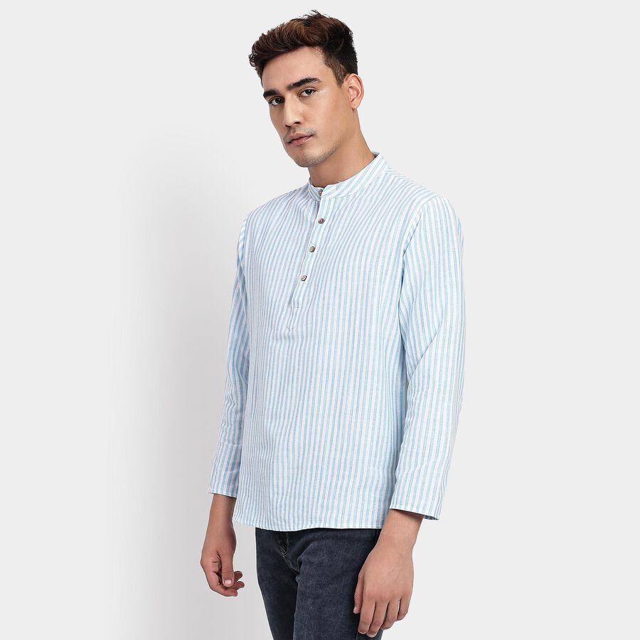 Men's Kurta, Light Blue, large image number null