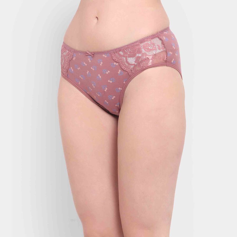 Lace Panty, गुलाबी, large image number null