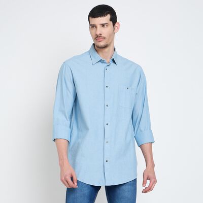 Men's 100% Cotton Casual Shirt 
