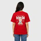 Women Fuchsia Cotton Round Neck Regular T-Shirt, Fuchsia, small