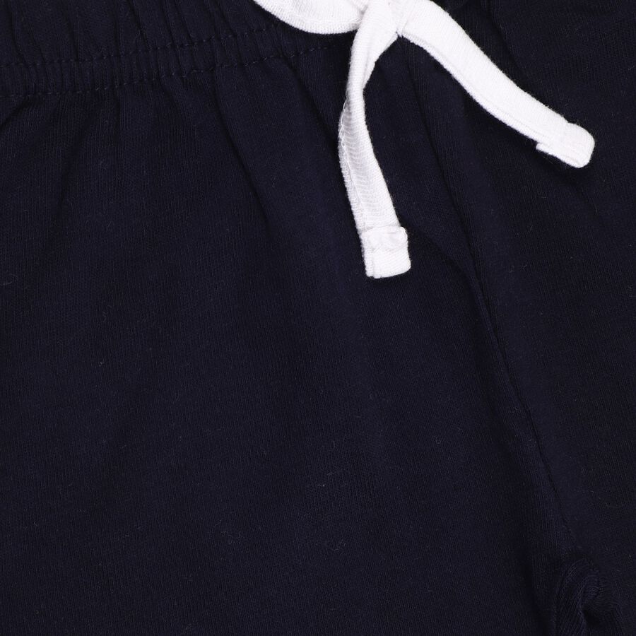 Infant Boys' 100% Cotton Baba Suit, Navy Blue, large image number null