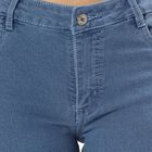 Women's Stonewashed Blue Bootcut Low-Rise Jeans, Light Blue, small image number null