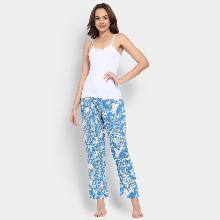 Ladies' Pyjama, Mid Blue, large image number null