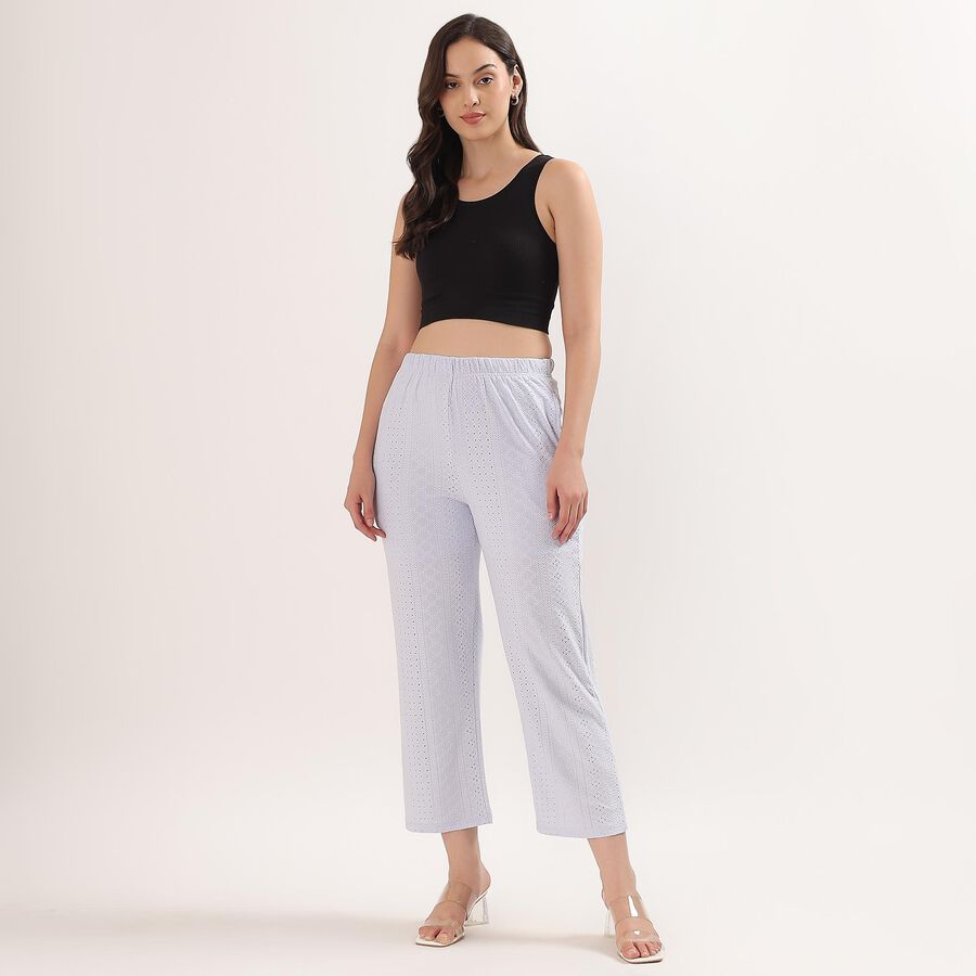 Ladies' Trousers, हल्का नीला, large image number null