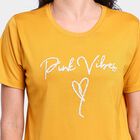 Ladies' Round Neck T-Shirt , Mustard, small image number null