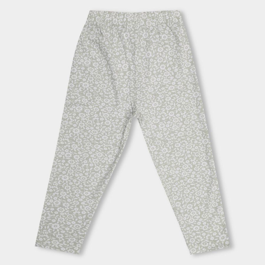 Girls' Pyjama, Light Green, large image number null