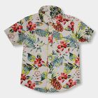 Boys' 100% Cotton Casual Shirt , गहरा पीला, small image number null