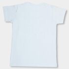 Boys' 100% Cotton Half Sleeves T-Shirt, Light Blue, small image number null
