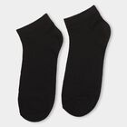 Men's Socks (Pack of 3), काला, small image number null