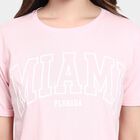 Ladies' 100% Cotton Crop  Top, Pink, small image number null