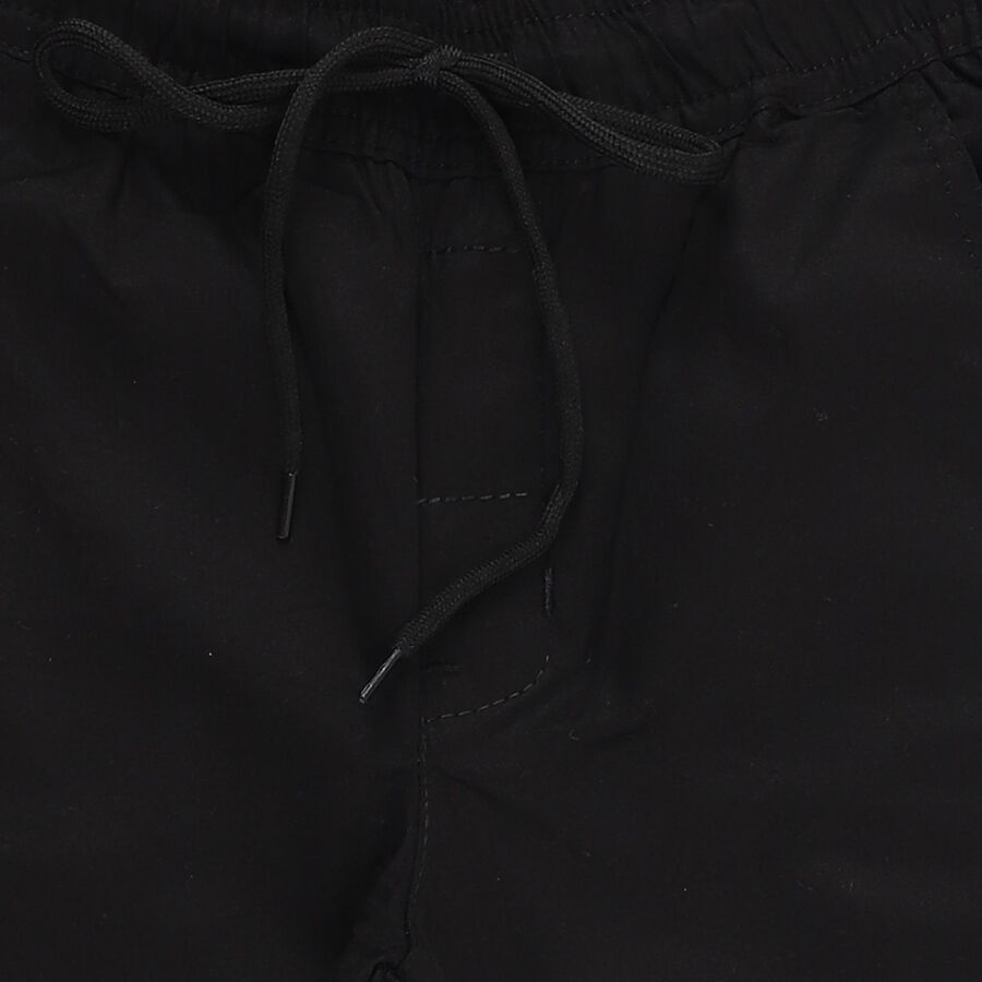 Boys' Trouser, काला, large image number null