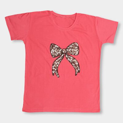 Girls' 100% Cotton T-Shirt 