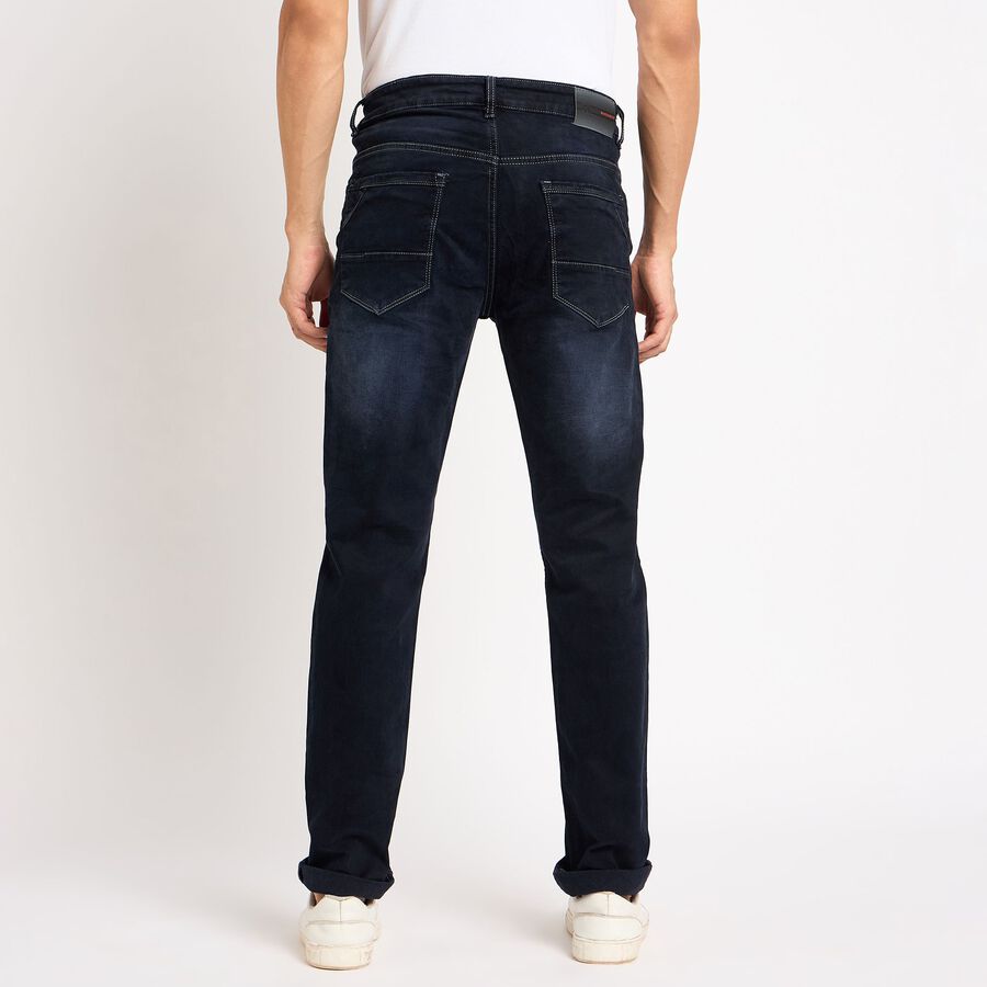 Men's Slim Fit Jeans , Dark Blue, large image number null
