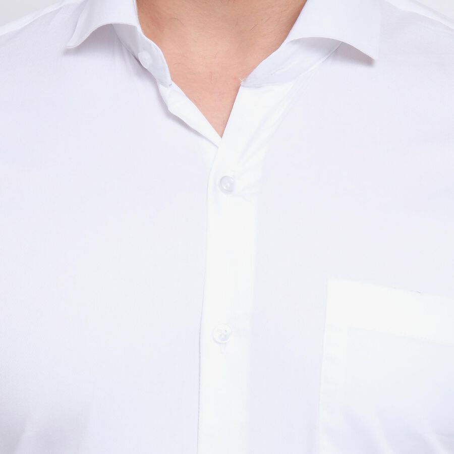 Men's Formal Shirt , सफ़ेद, large image number null