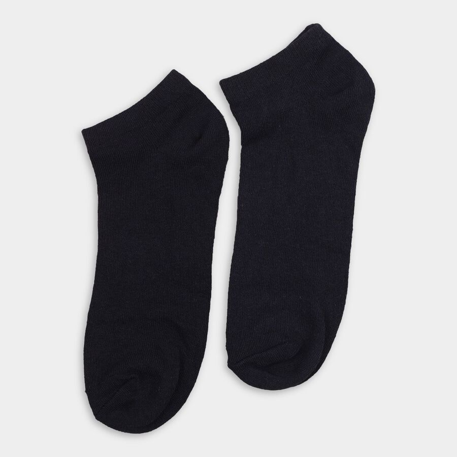 Men's Socks (Pack of 3), नेवी ब्लू, large