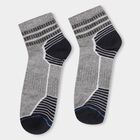 Men's Socks (Pack of 3), Dark Grey, small image number null