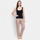 Ladies' Pyjama, Brown, small image number null