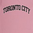 Boys Pink Round Neck Casual Half Sleeve T-Shirt, Pink, small