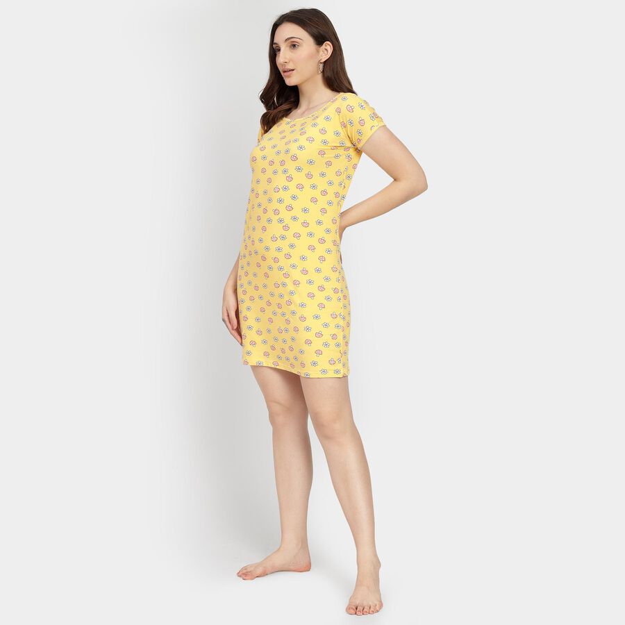 Ladies' Nighty, पीला, large image number null