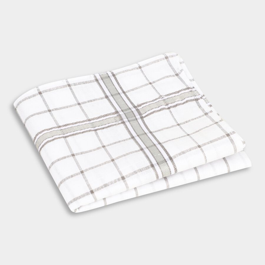 Men's Hanky, काला, large