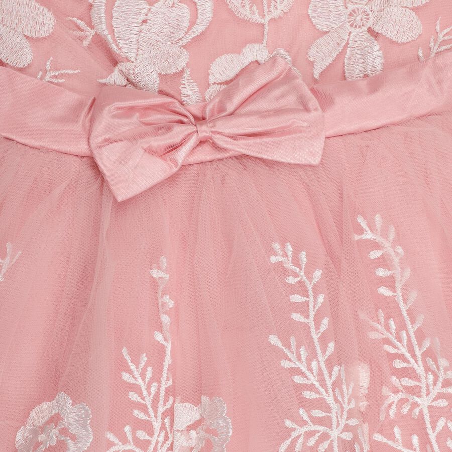 Girls' Frock , Pink, large image number null