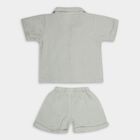 Infant Boys' 100% Cotton Baba Suit, हल्का हरा, small