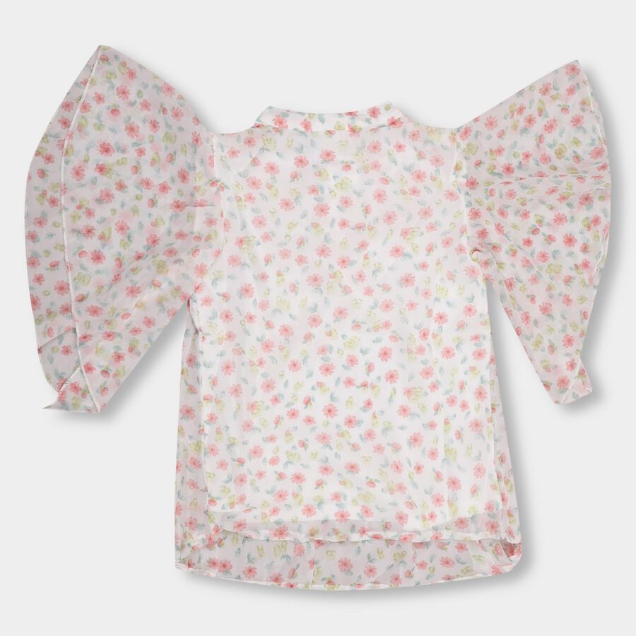 Girls' T-Shirt , Off White, large image number null
