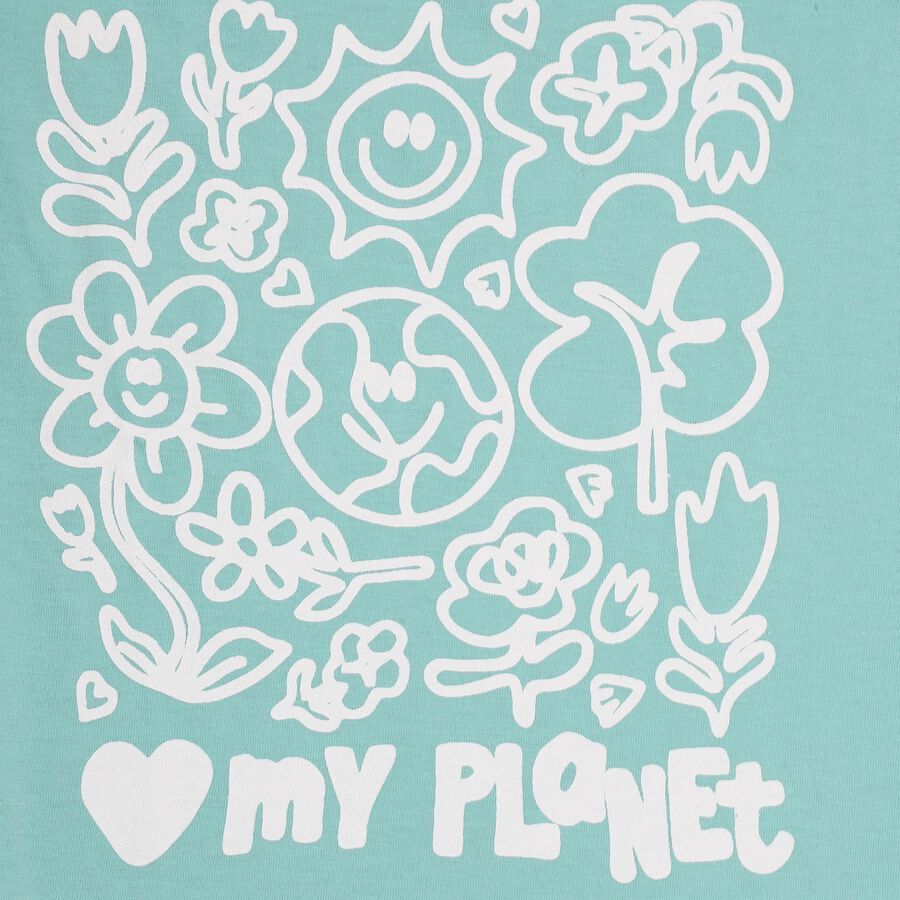 Girls' T-Shirt , Light Green, large image number null