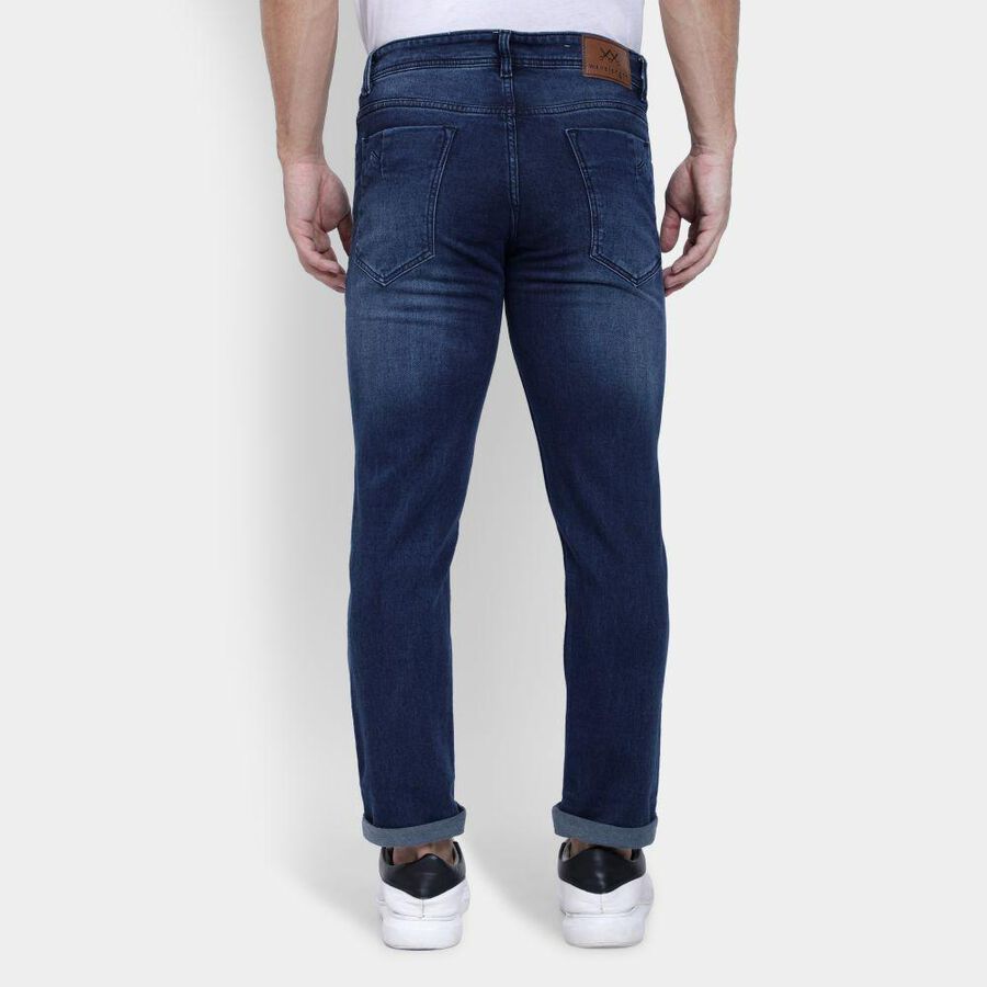 Men's Slim Fit Jeans , Mid Blue, large image number null