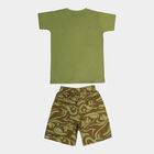 Boys Cotton Baba Suit, Olive, small image number null