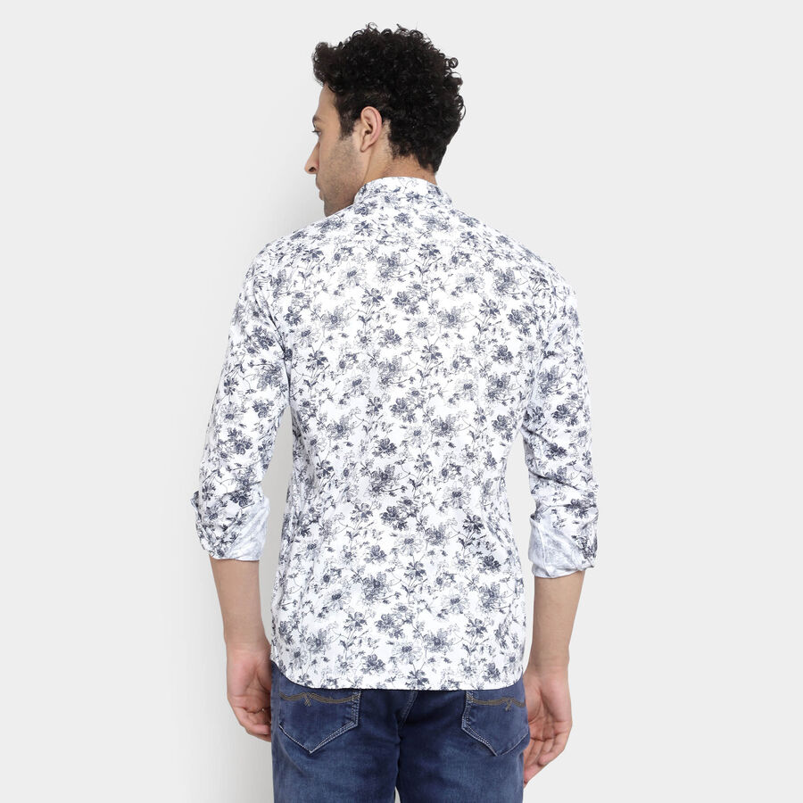 Cotton Casual Shirt, White, large image number null