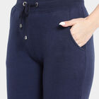 Solid Jogger Joggers, Melange Blue, small image number null
