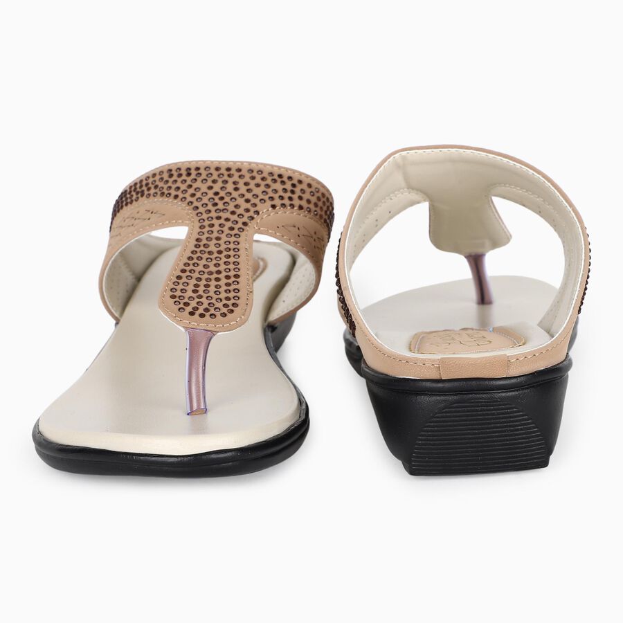 Ladies' Sandal, गहरा पीला, large