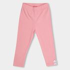Girls' Legging , Pink, small image number null
