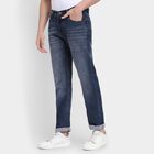 Men's Slim Fit Jeans , Dark Blue, small image number null