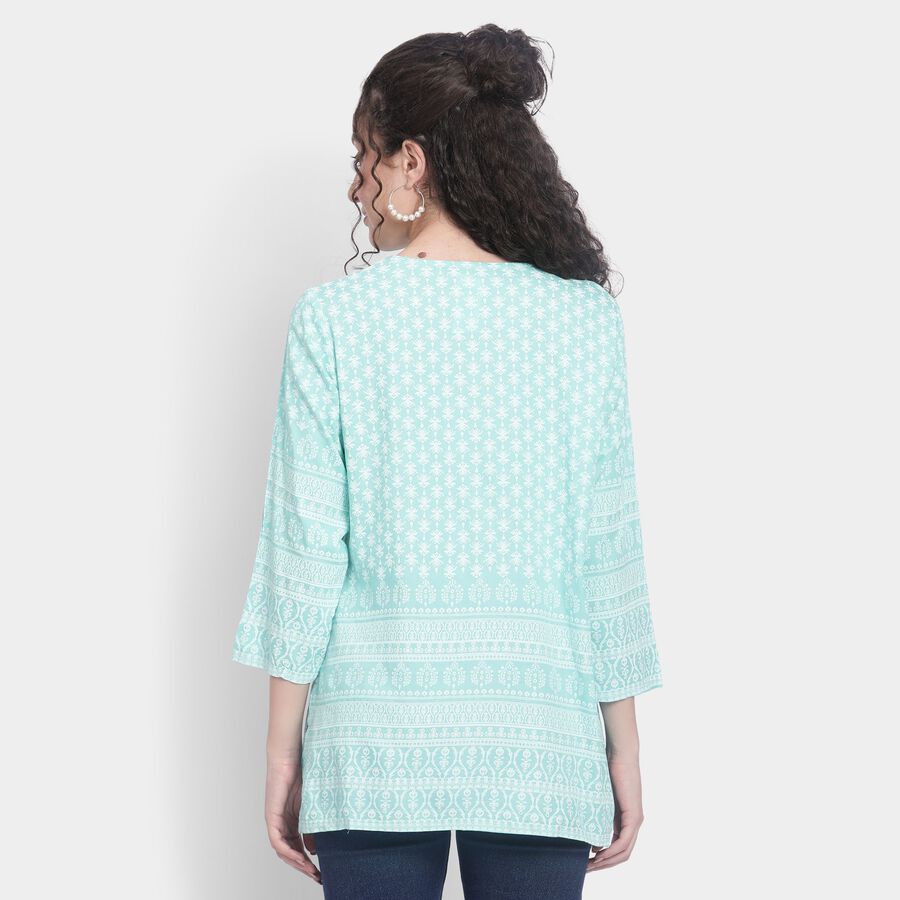 Ladies' Kurti , Aqua, large image number null