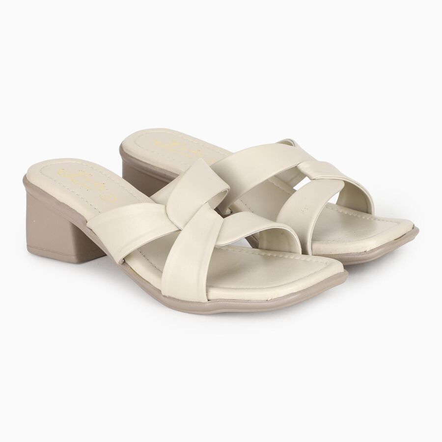 Ladies' Sandal, गहरा पीला, large