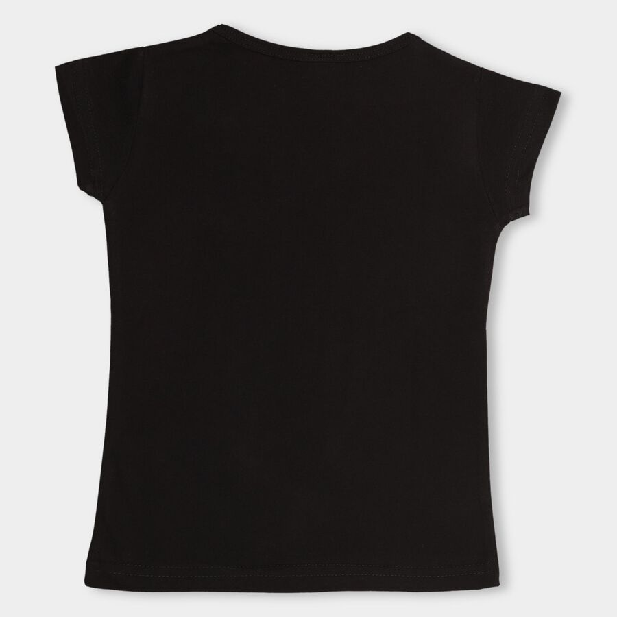 Girls' T-Shirt, Black, large image number null