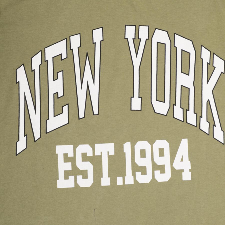 Boys' Half Sleeves T-Shirt , Olive, large image number null