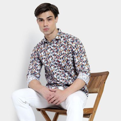 Men's 100% Cotton Casual Shirt 