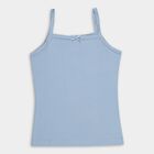 Girls' 100% Cotton Vest (Pack of 2), Peach, small